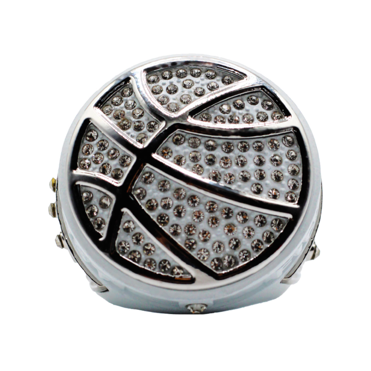 Basketball2 White Finalist Ring