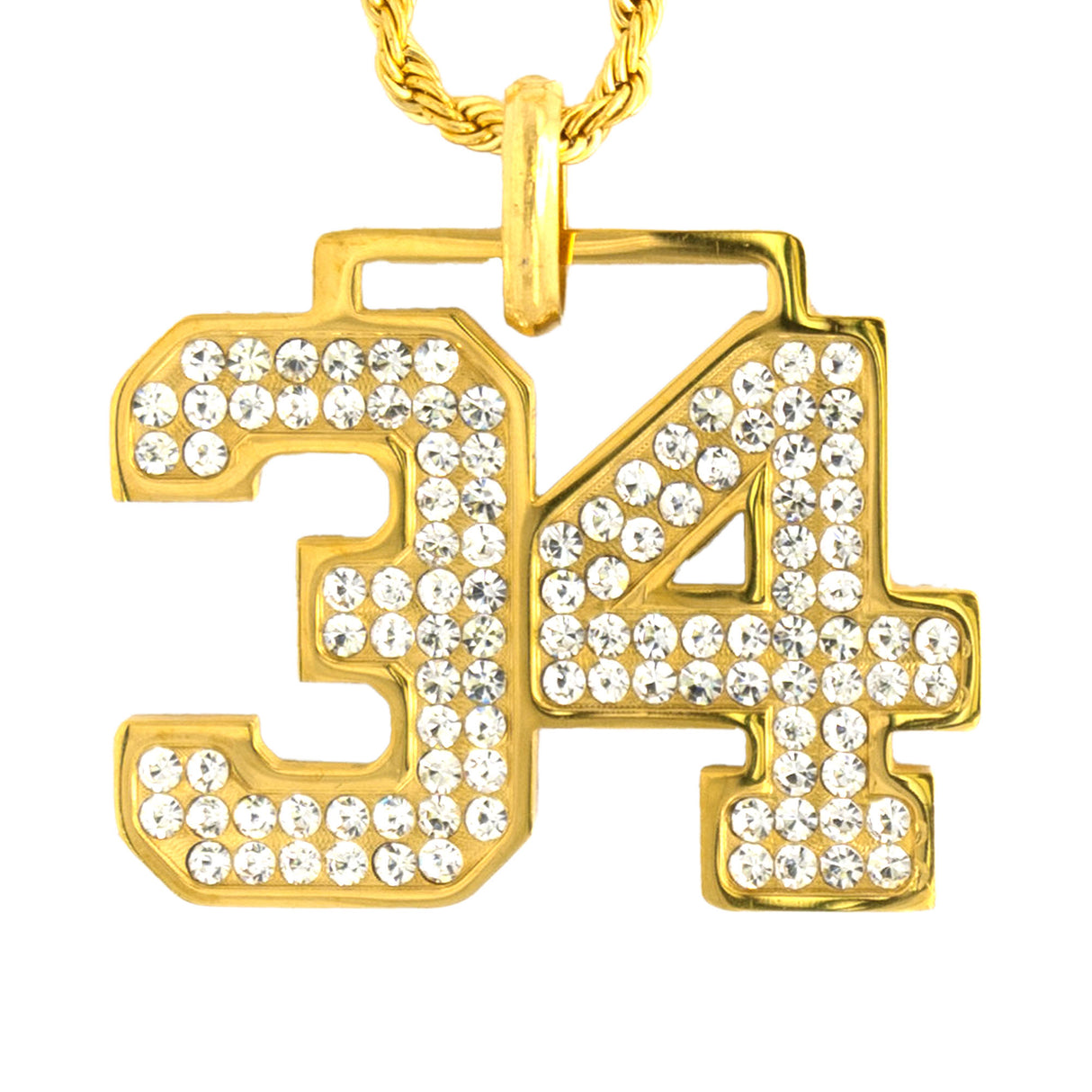 Player Number Chain - #34