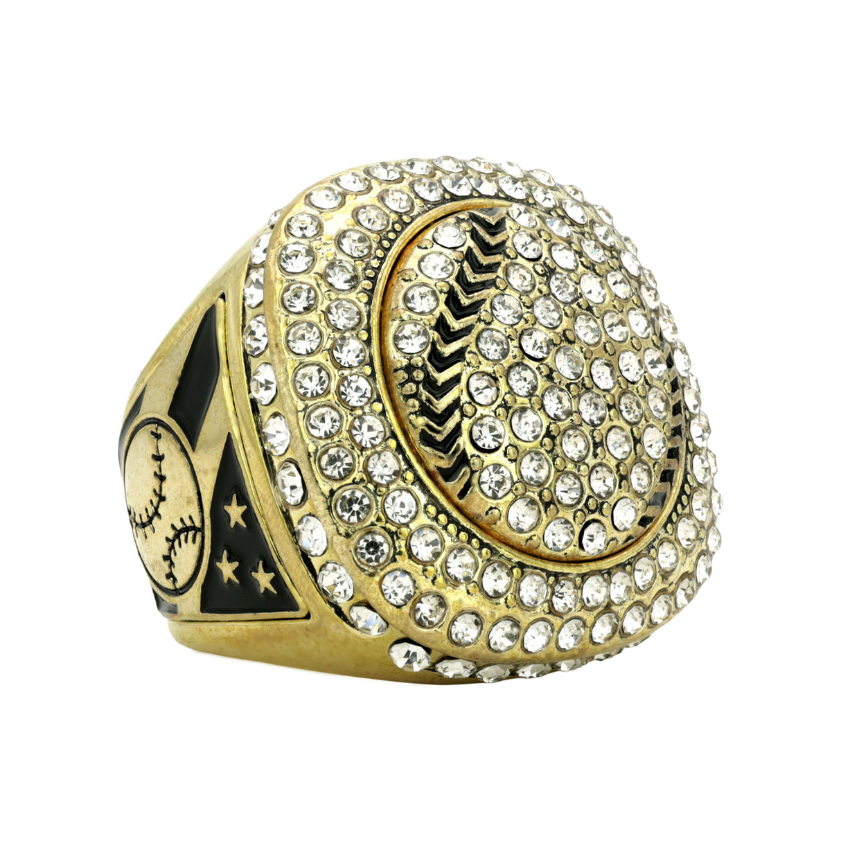 GEN25A Bronze All Stones Ring