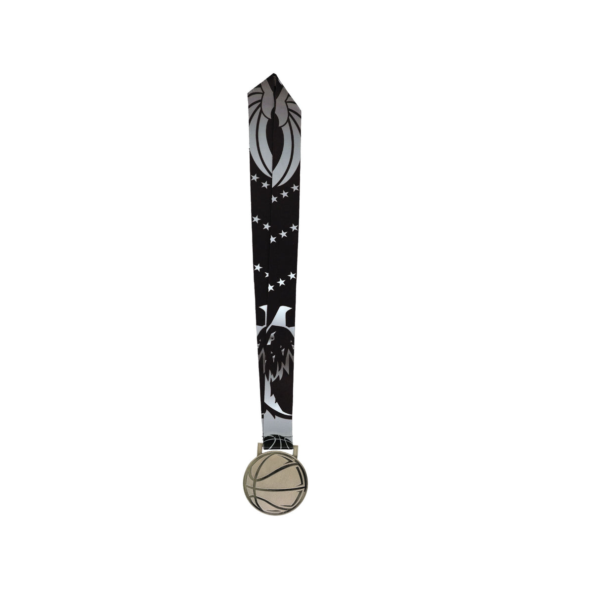 GEN24 3" Basketball Medal - Antique Nickel