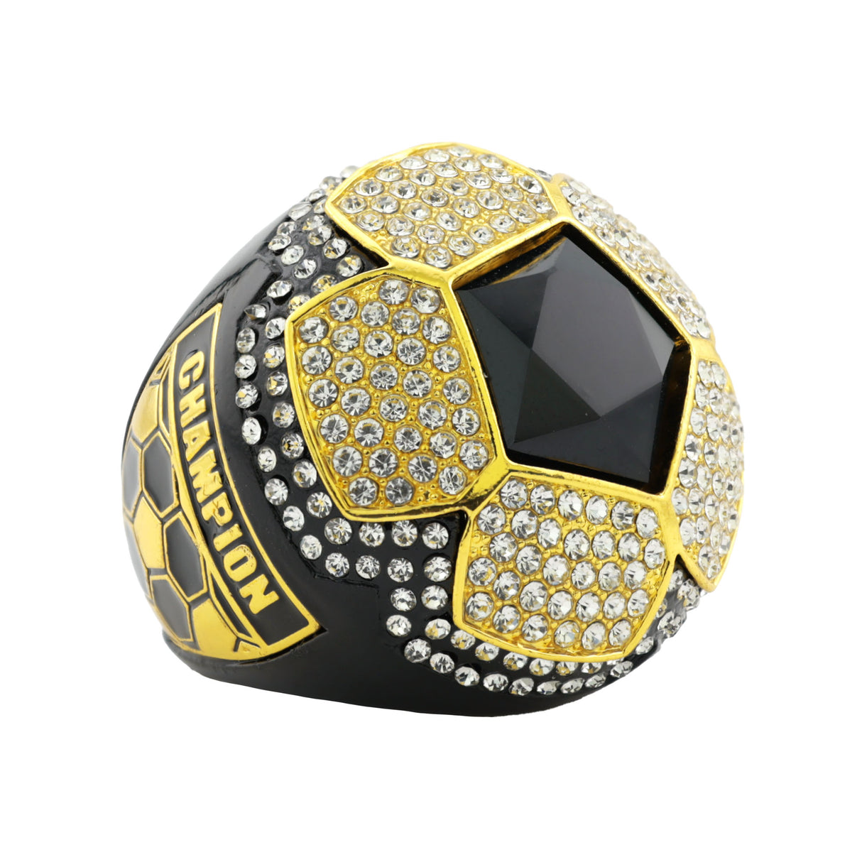 Soccer25 Black Champions Ring