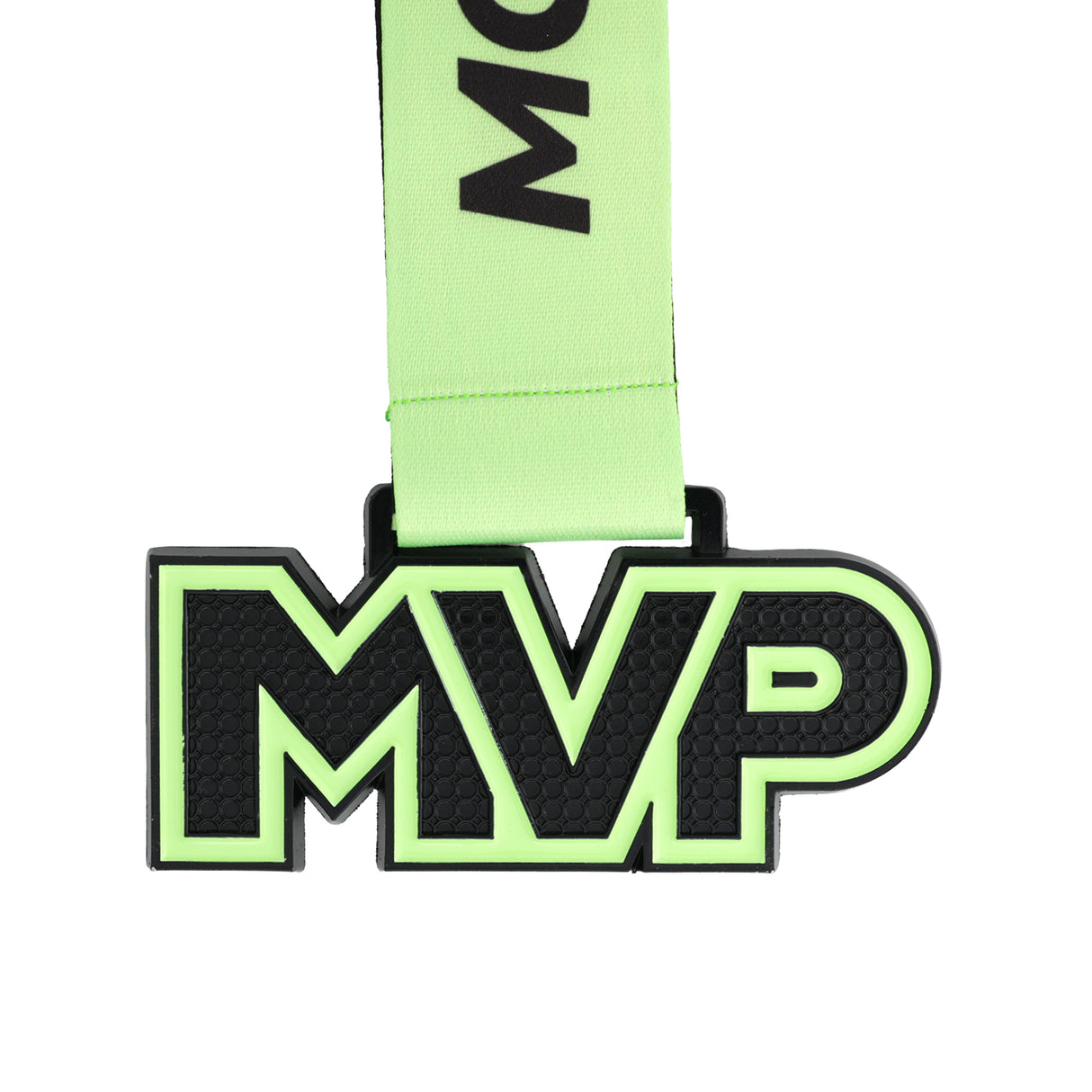 MED25 MVP 4" Medal - Black&Slime
