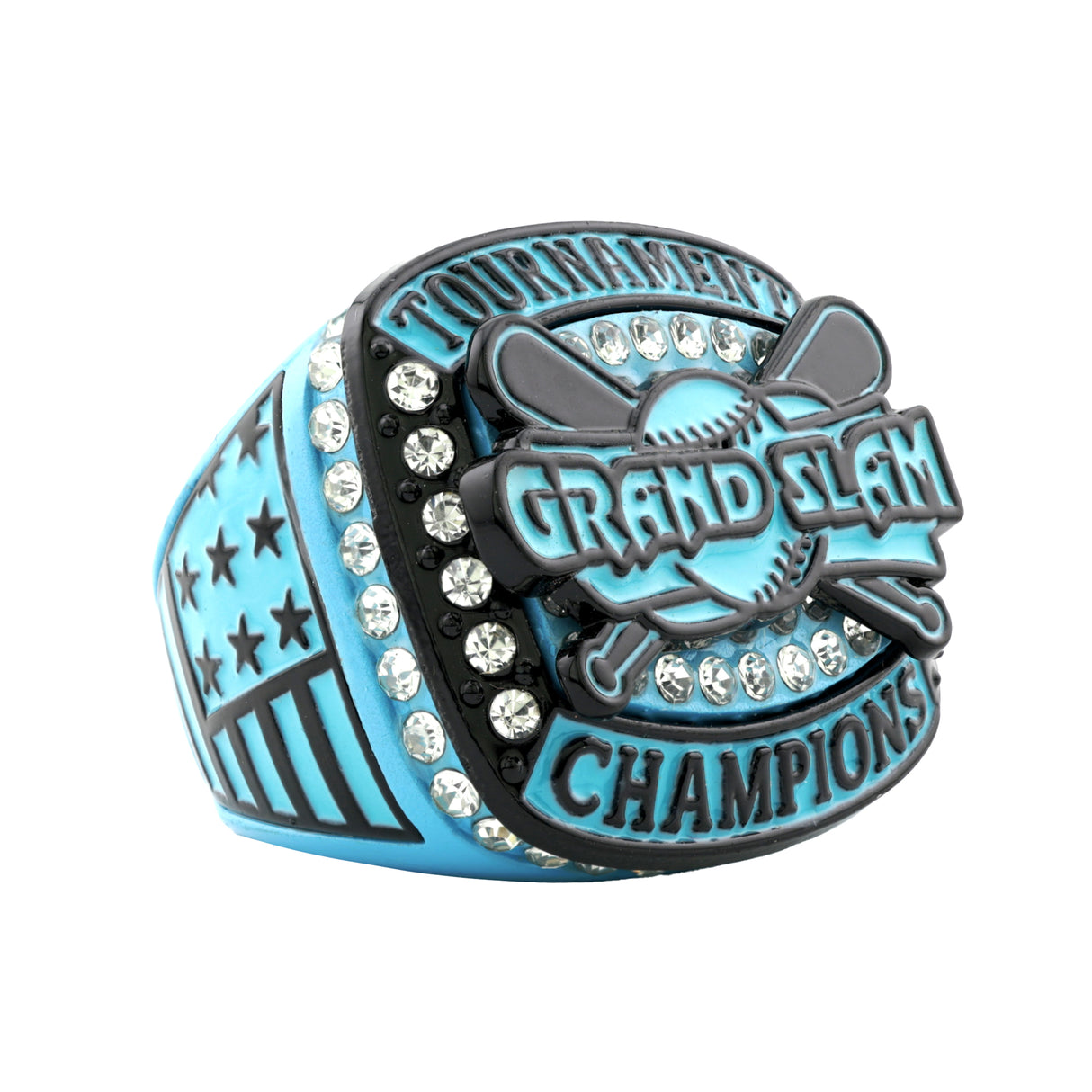 GS25 Black&Blue Champions Ring