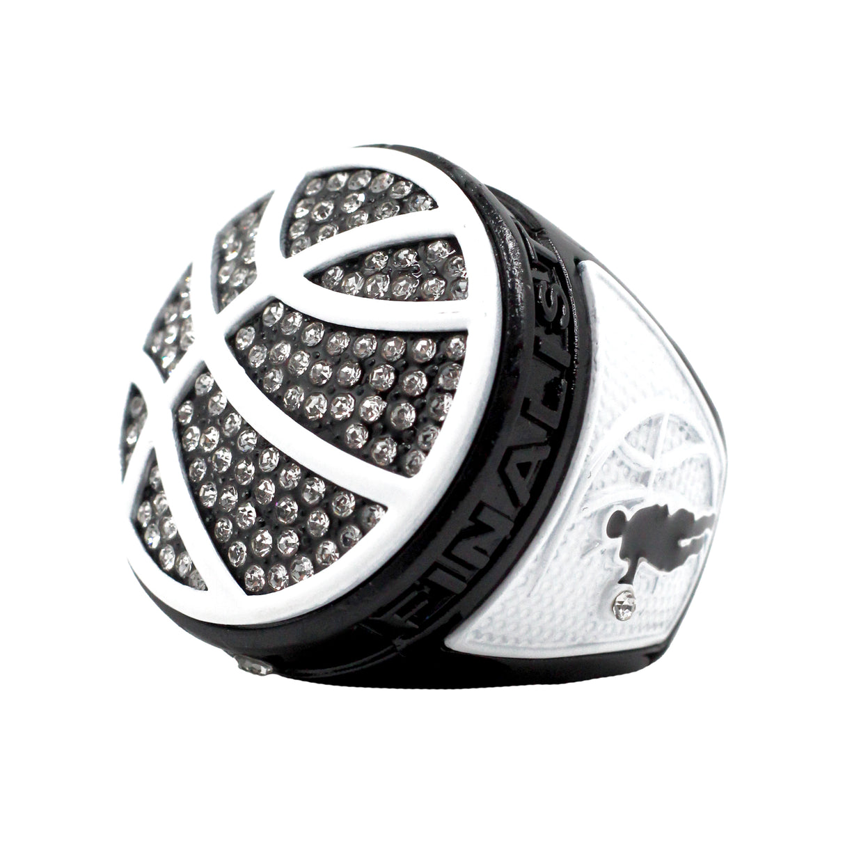 Basketball2 Black&White Finalist Ring