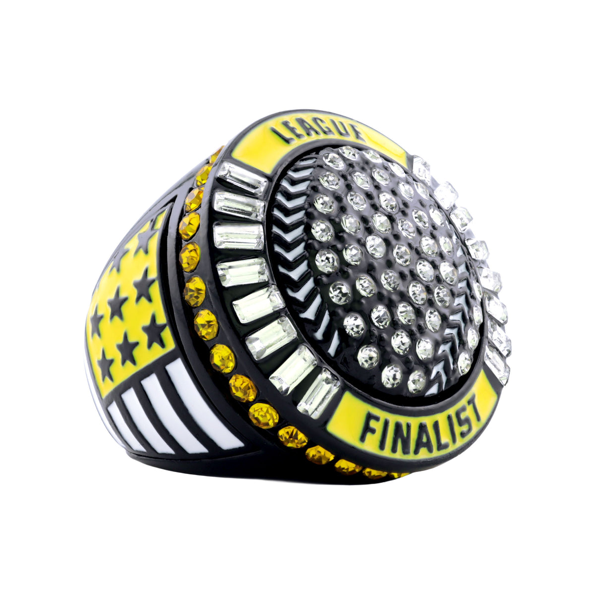 GEN26E Black&Orange&White League Champions Ring