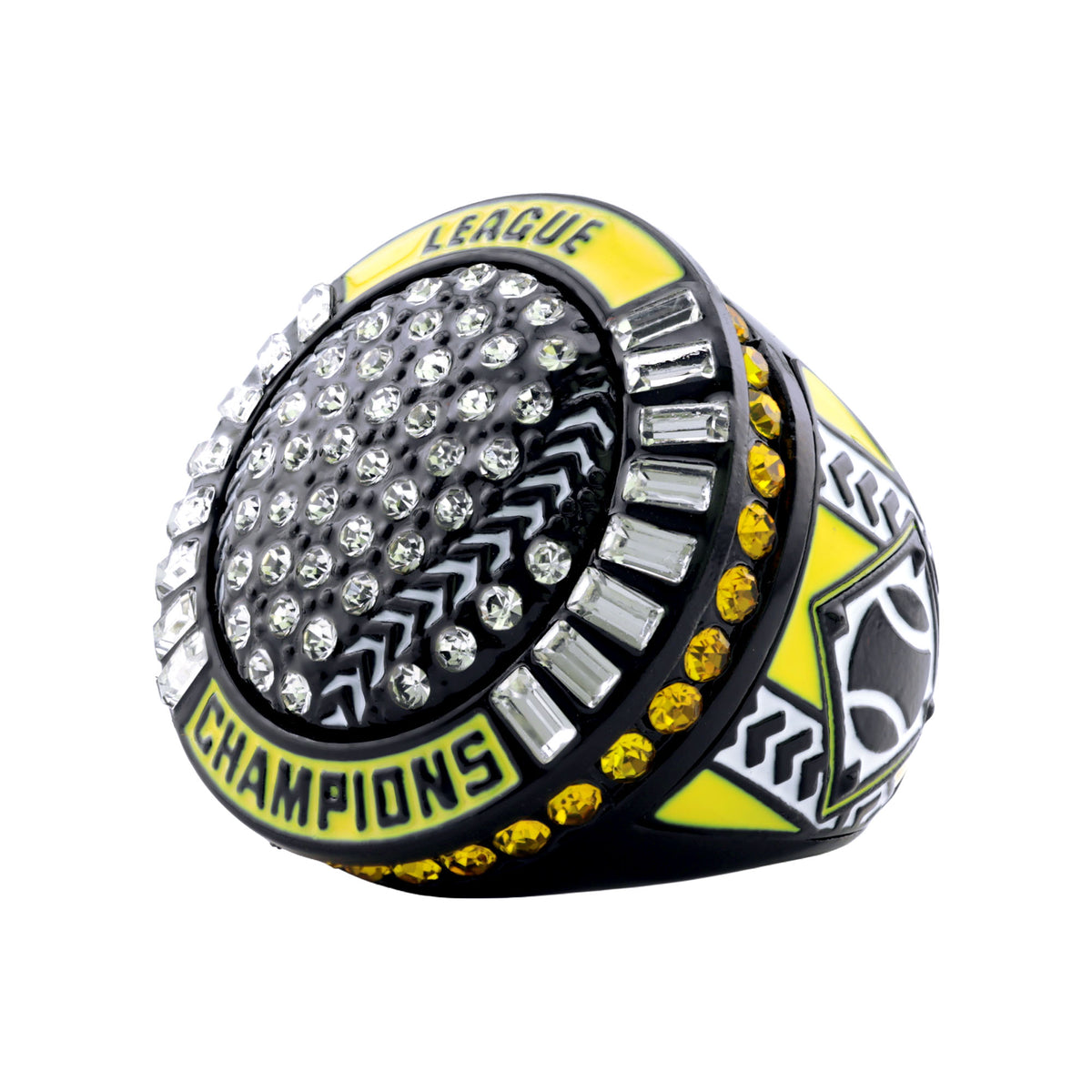 GEN26E Black&Orange&White League Finalist Ring