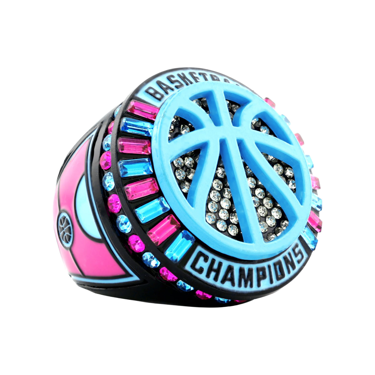 Basketball27B Drip Blackout Champions Ring