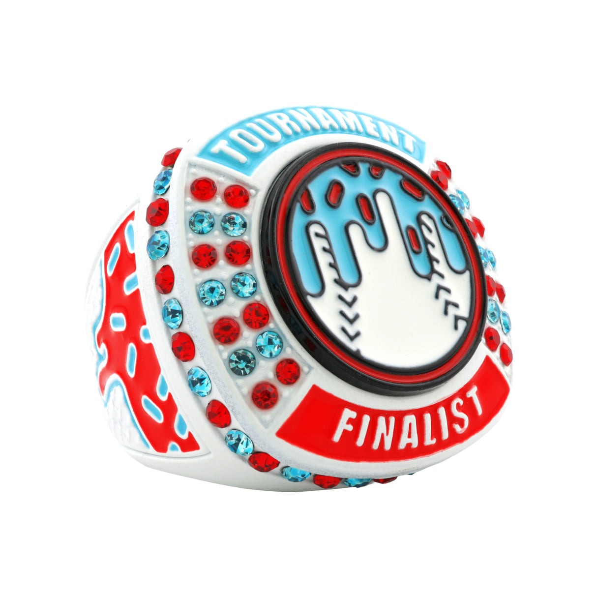 GEN27 Drip Baseball White Candy Tournament Finalist Ring