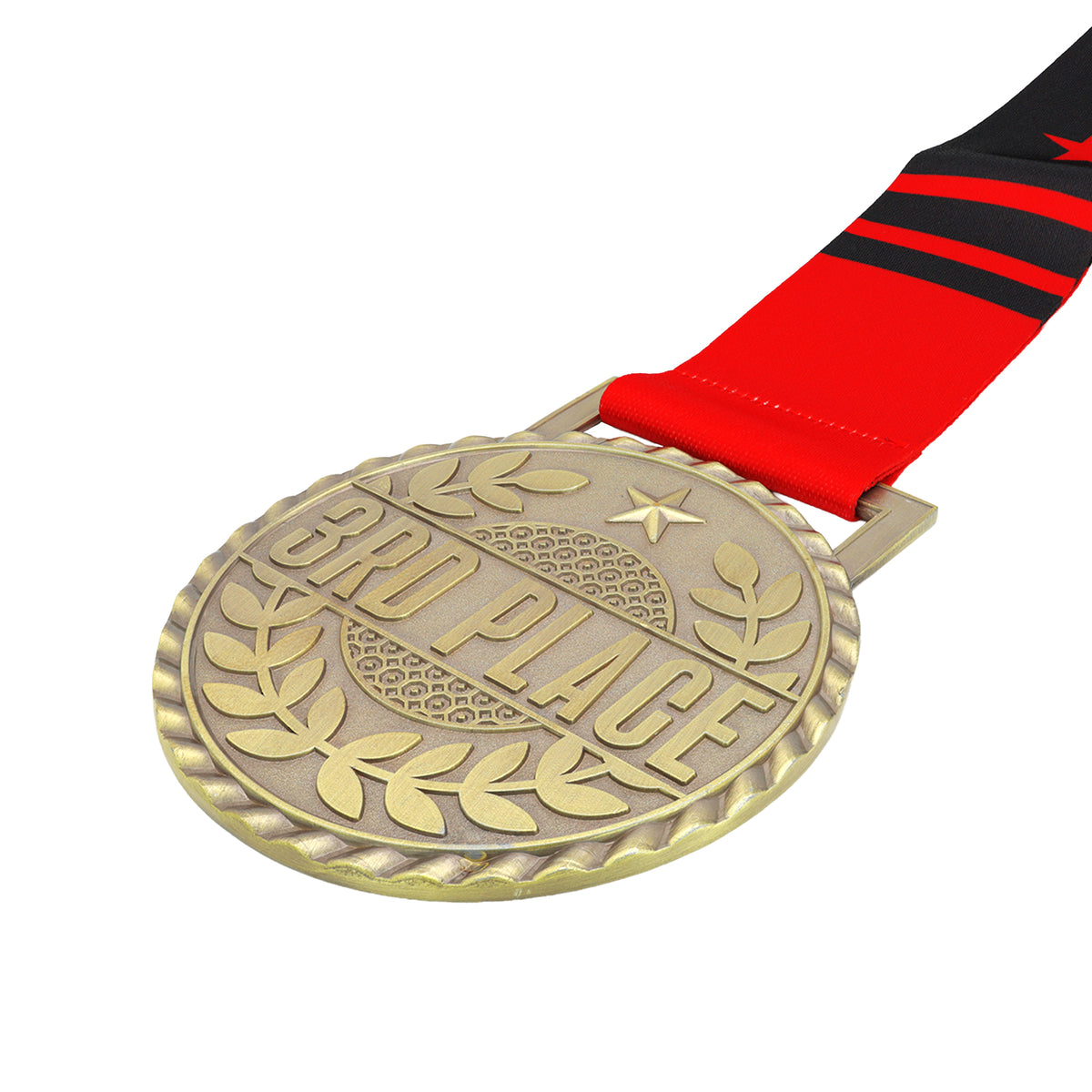 MED26 Antique Bronze&Red 3rd Place
