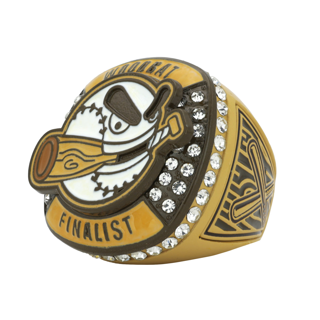 Woodbat26 Brown Finalist Ring