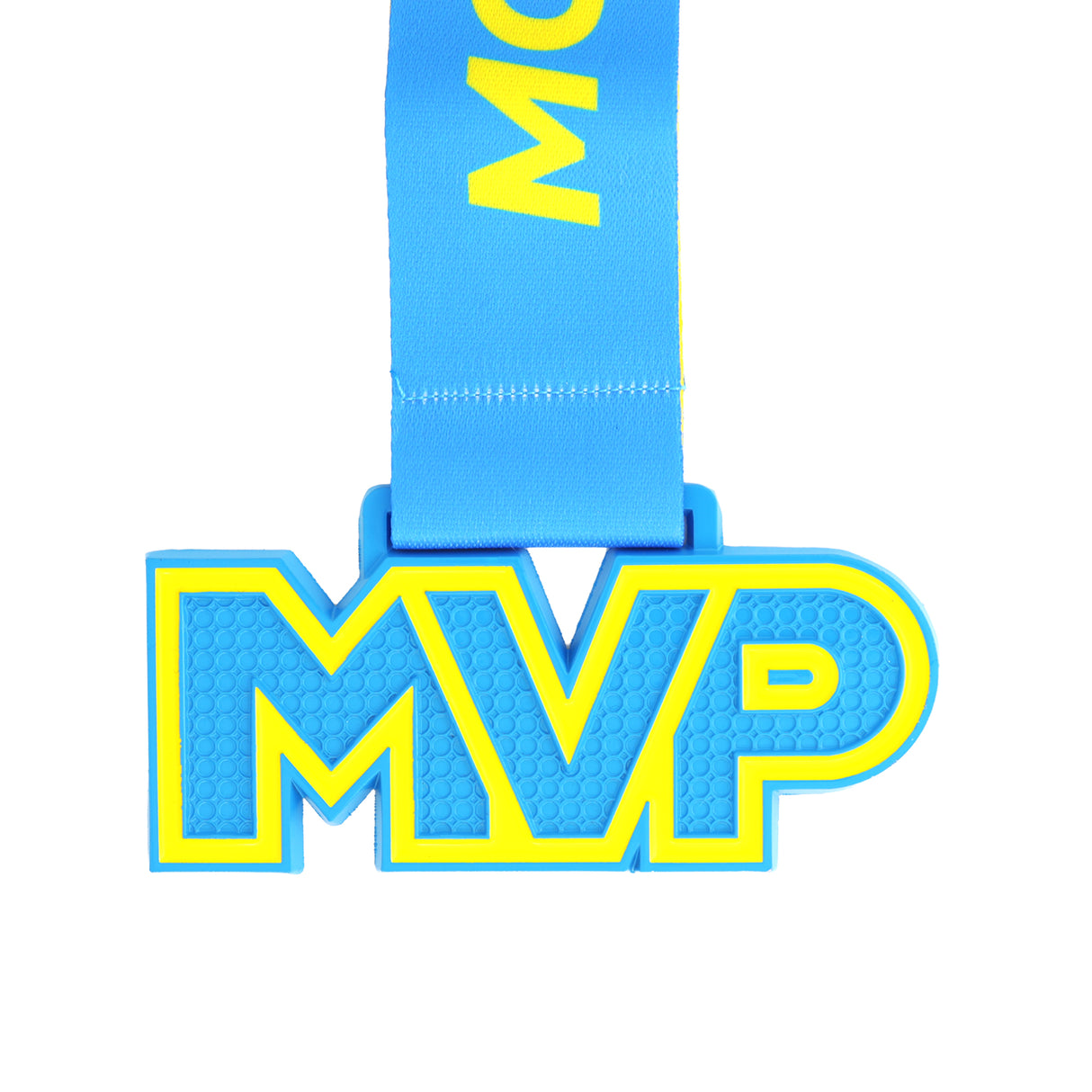 MED25 MVP 4" Medal - Electric&Yellow