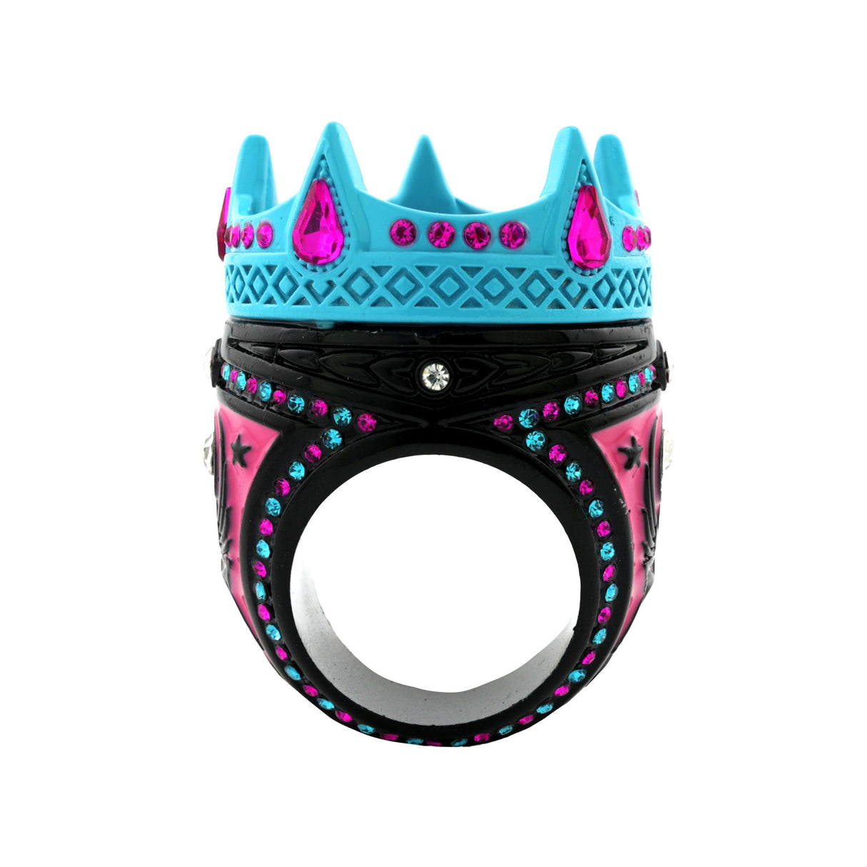 Crown26 Blackout Drip Ring
