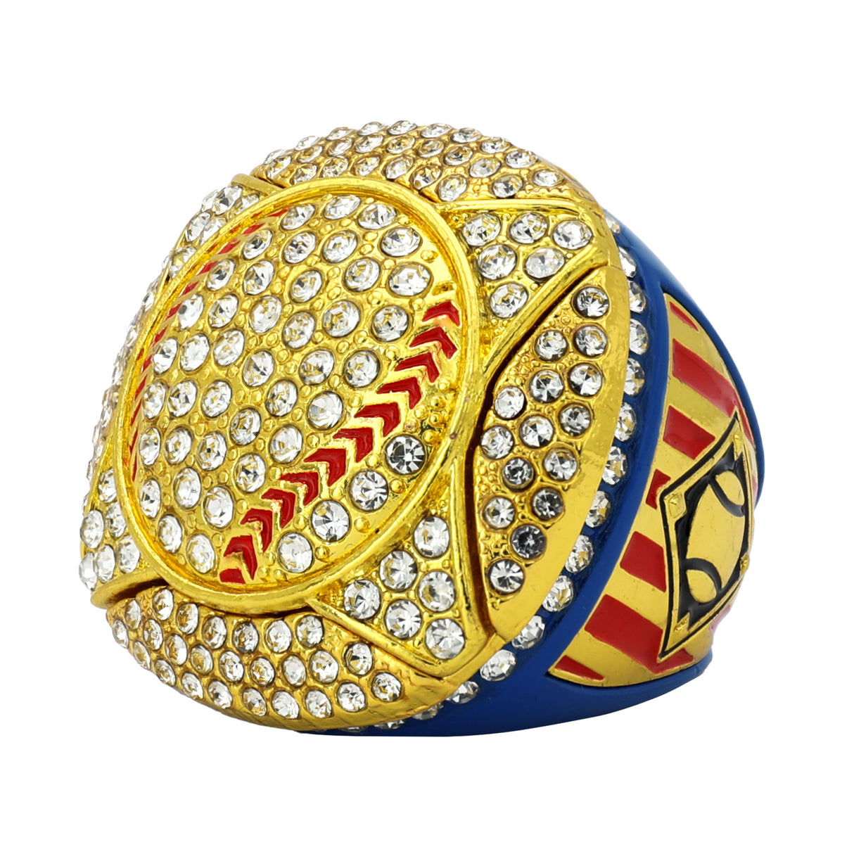 GEN25B Royal Blue All Stones 1 Ring
