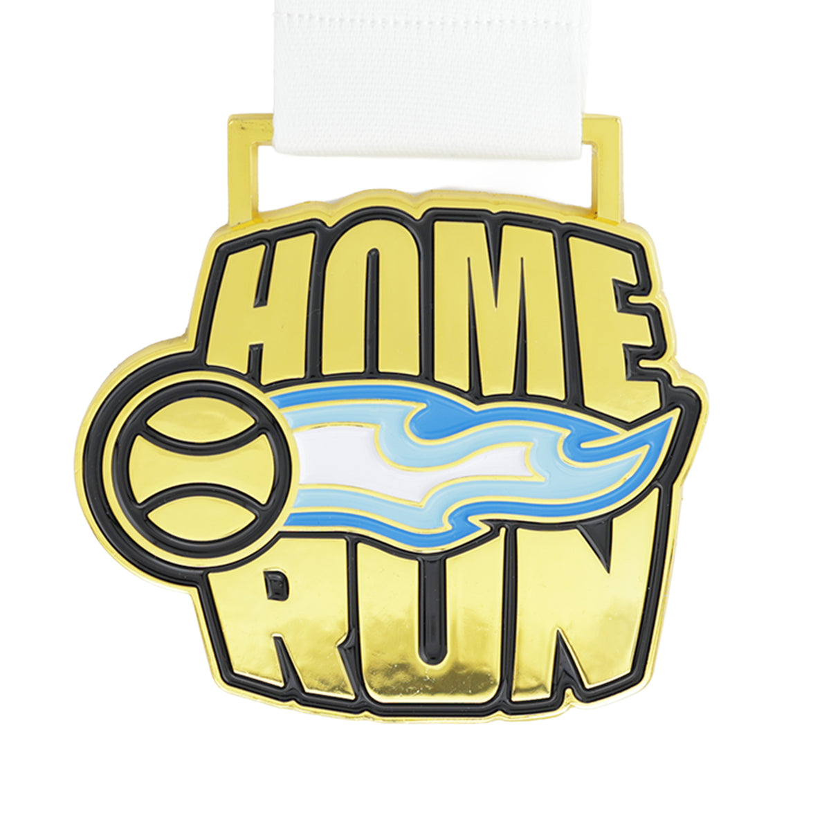 MED27 Home Run Medal Gold&Blue
