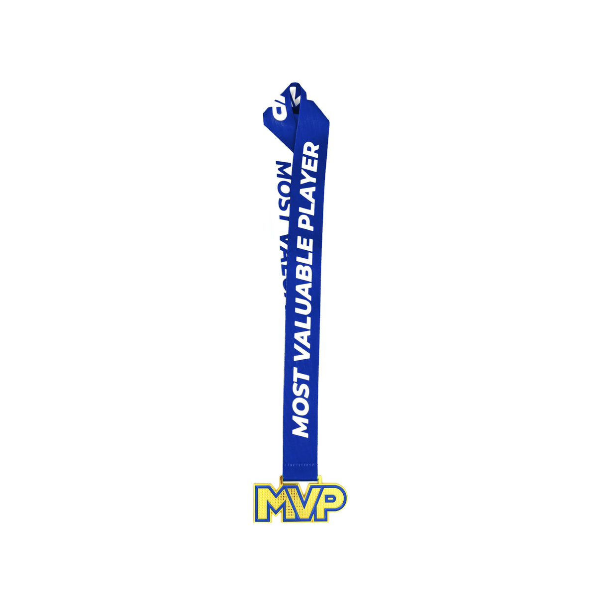 MED25 MVP 4" Medal - Gold/Royal Blue