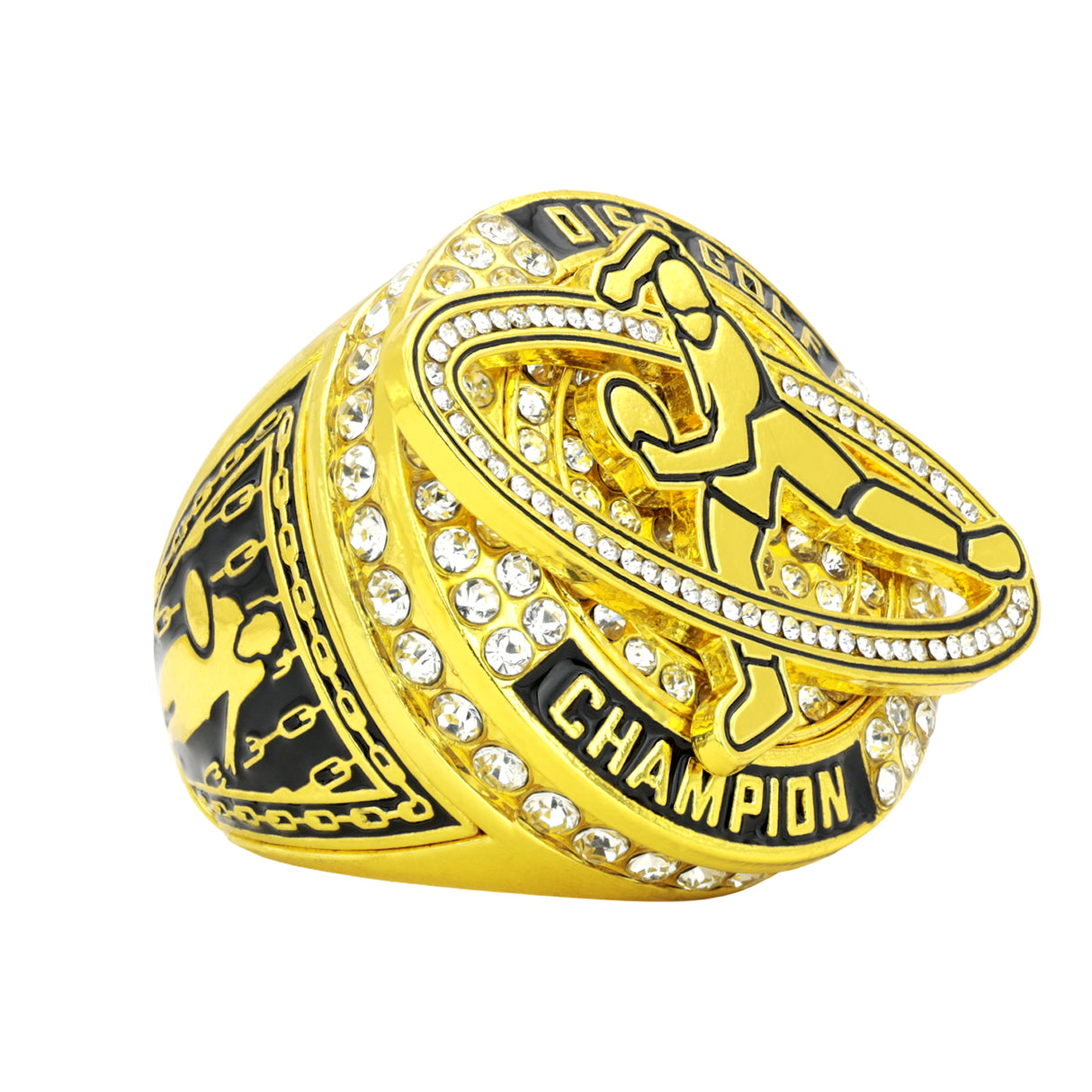 Disc27 Gold Champions Ring