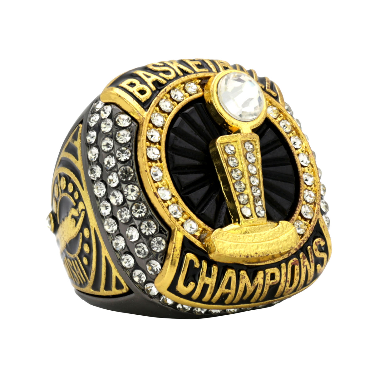 Basketball25 Gunmetal Champions Ring