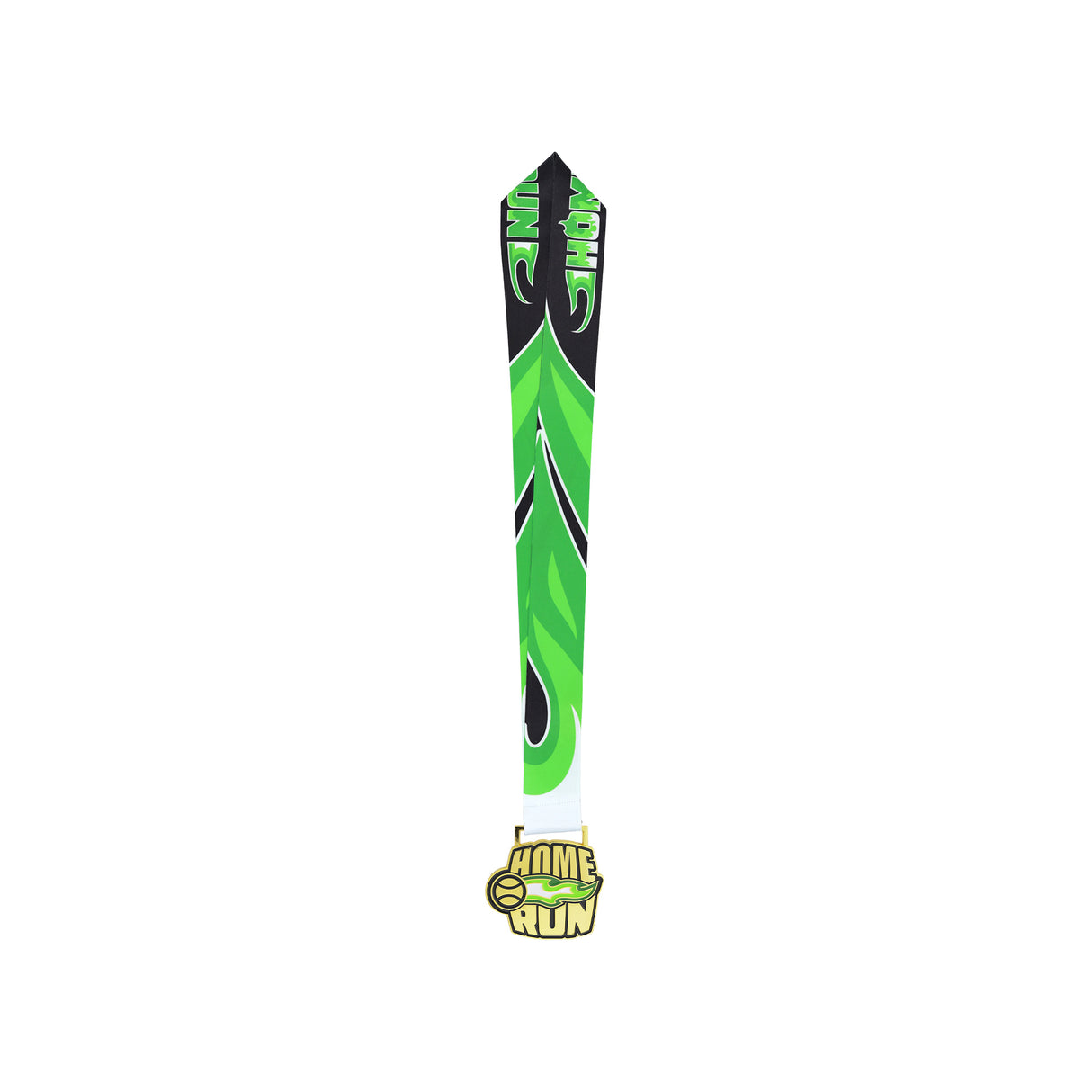 MED27 Home Run Medal Gold&Green