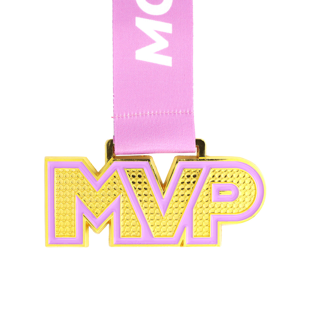 MED25 MVP 4" Medal - Gold&Lilac