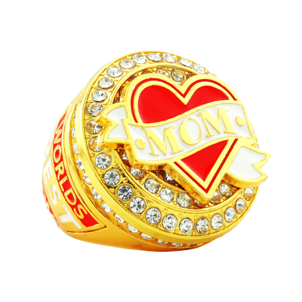GEN26 Mother's Day All Stone Gold Ring