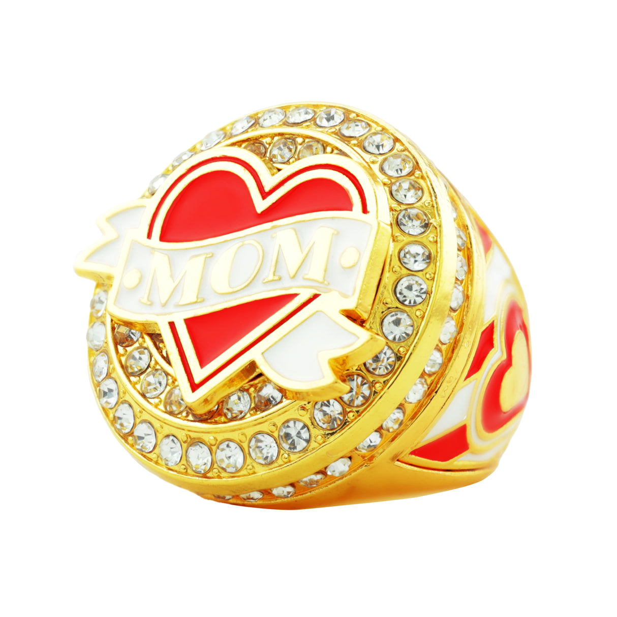 GEN26 Mother's Day All Stone Gold Ring