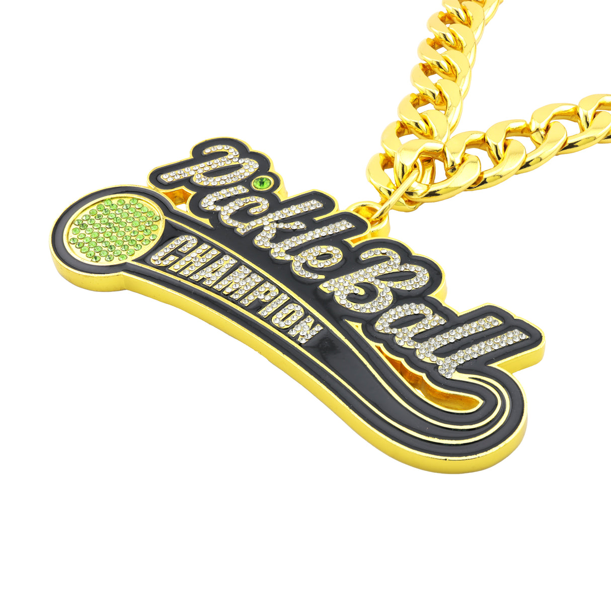 Pickleball26 Gold Champions Stone Chain