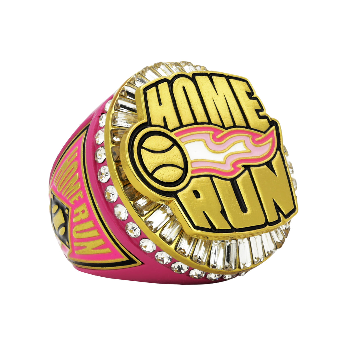 Home Run Pink&Gold Ring