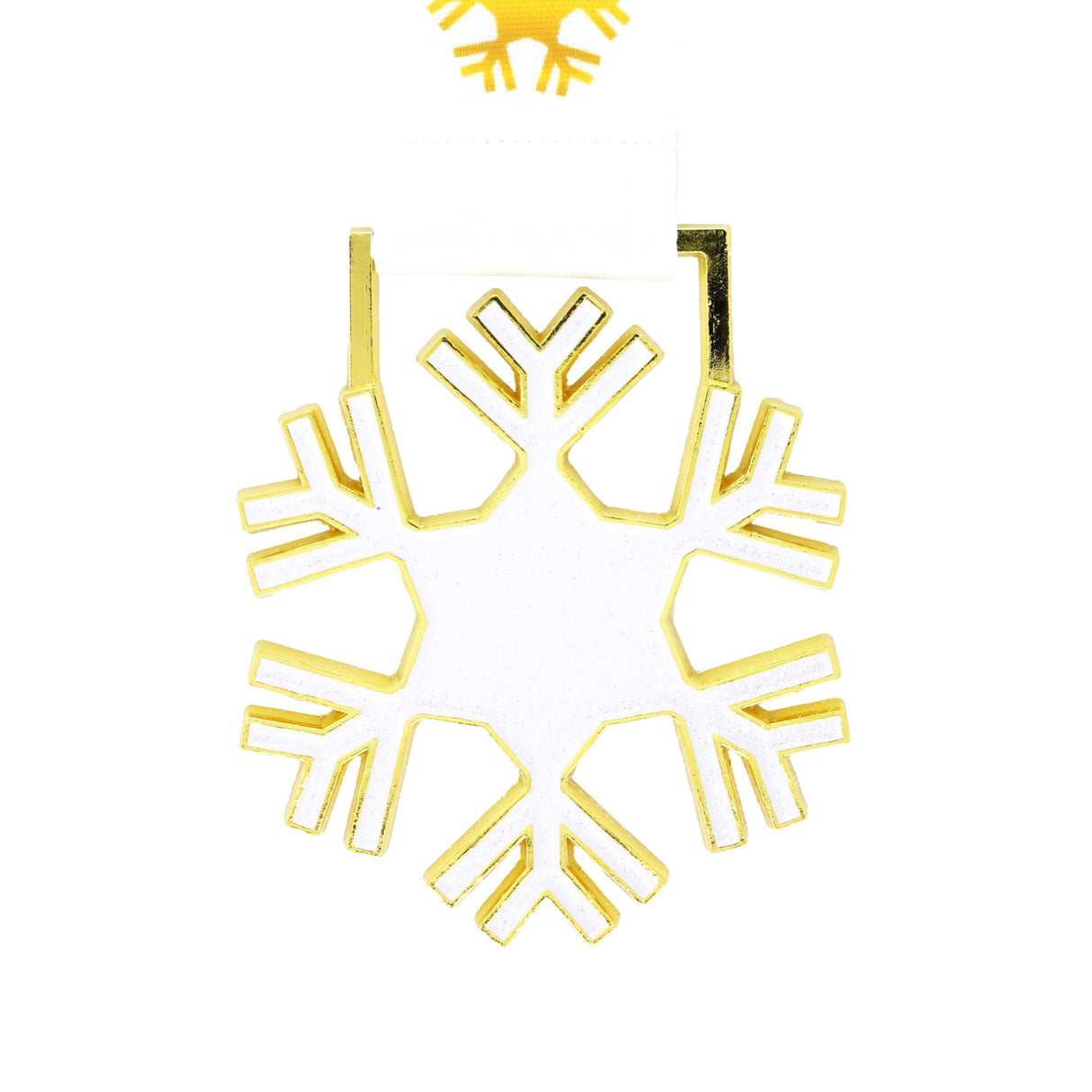 MED25 3'' Snow Gold Medal (Sparkly Glitter)