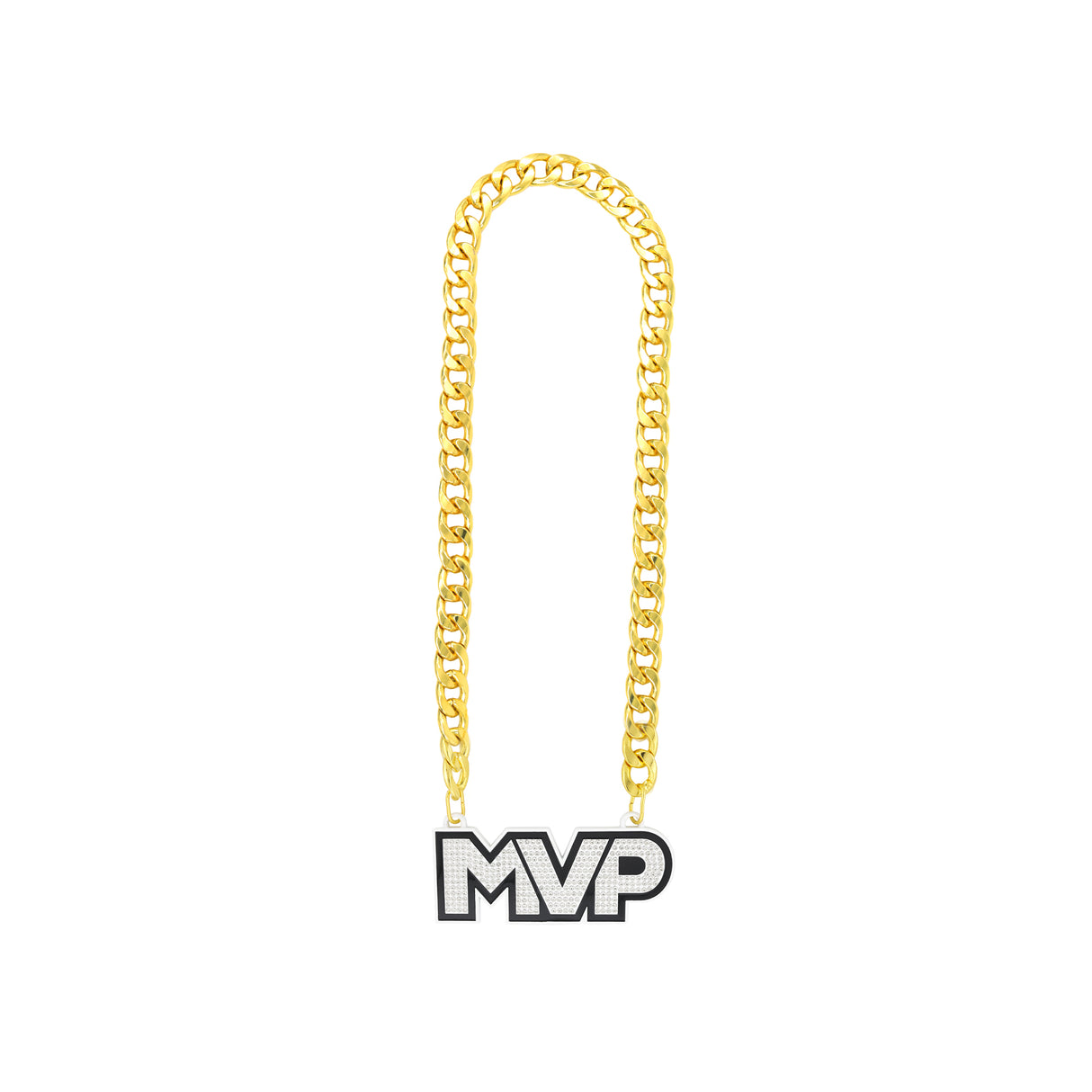 MVP26 Stone Chain White/Gold/Clear