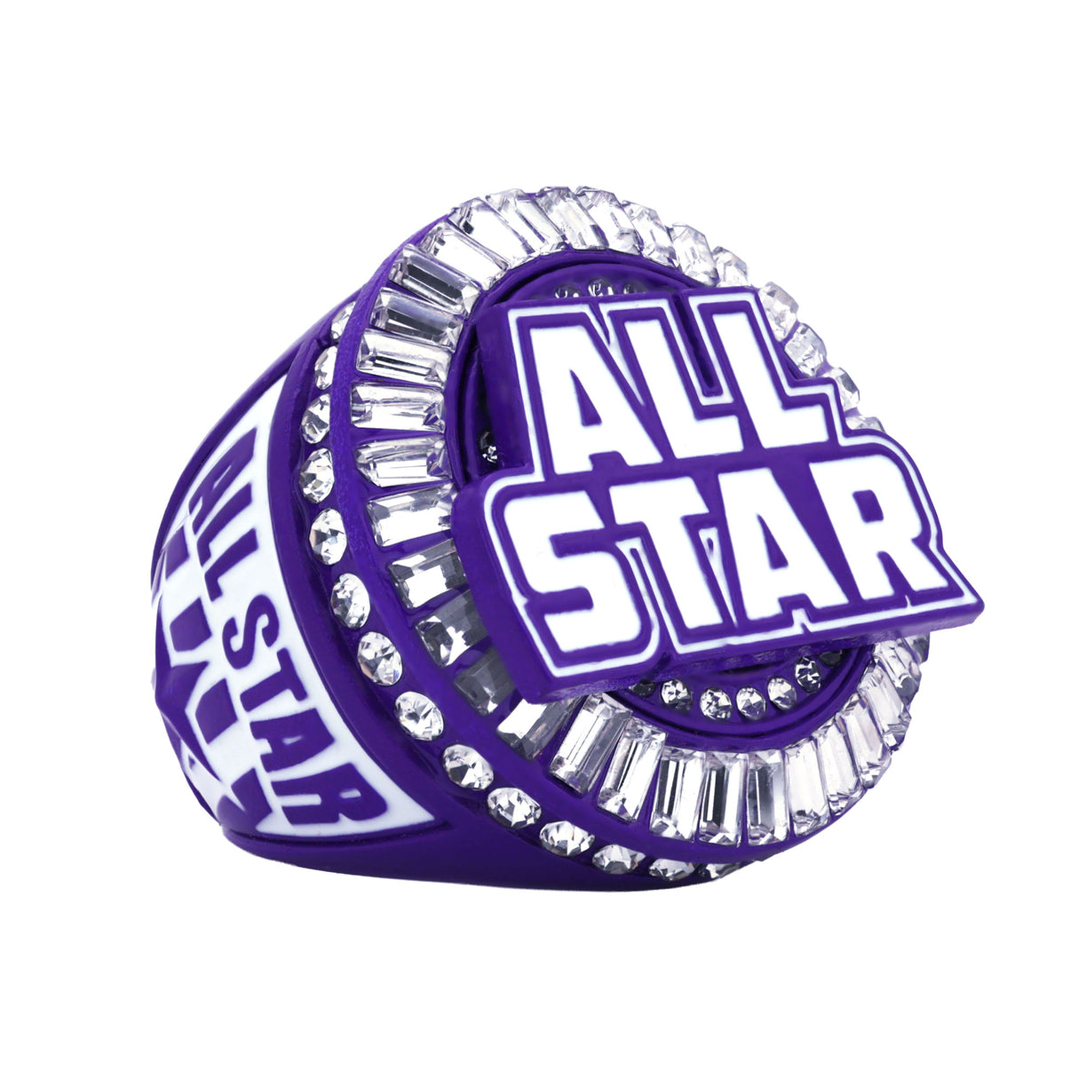 AllStar27 Purple&White Ring