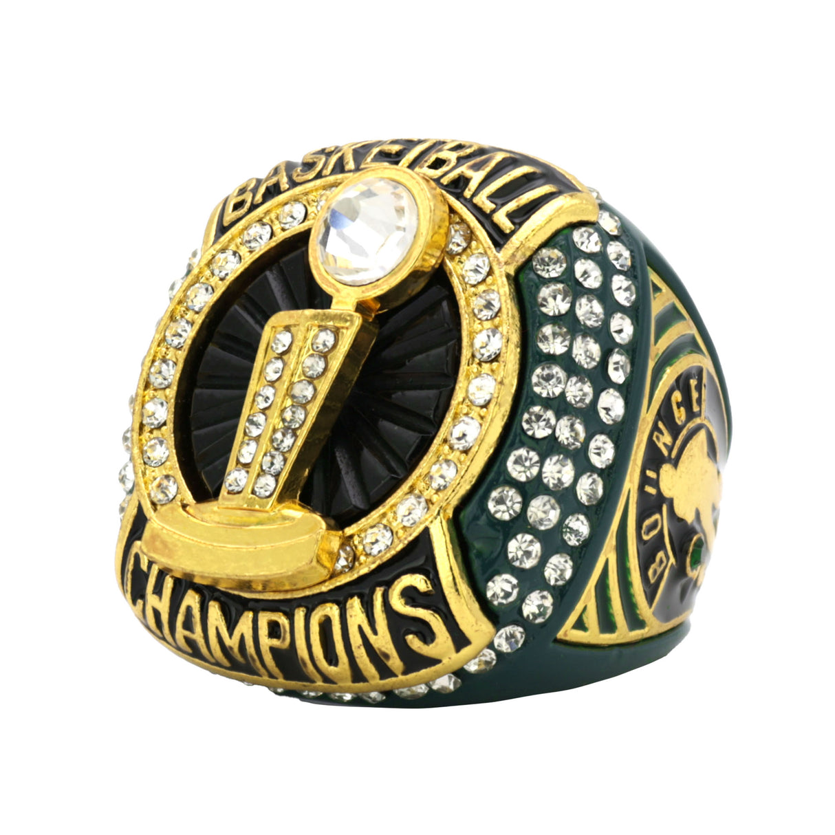 Basketball25 Midnight Green Champions Ring