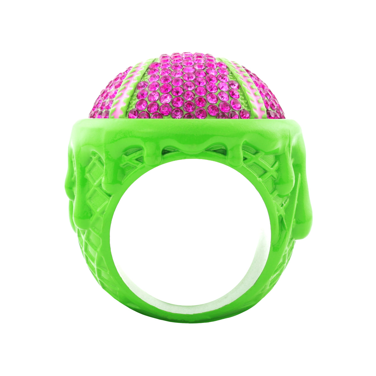 CONE26 Green&Pink Ring