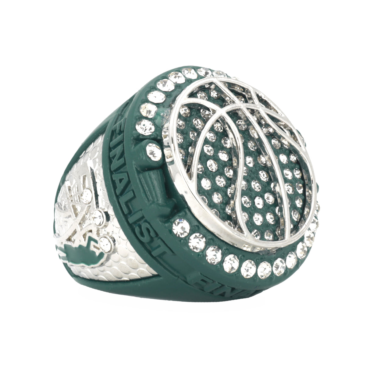 Basketball3 Midnight Green Finalist Ring