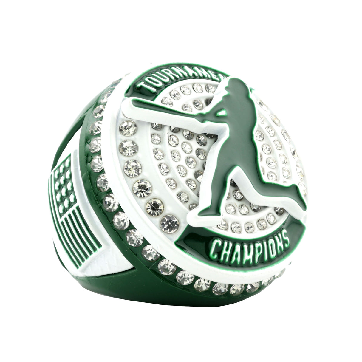 GEN24C Green&White Tournament Champions Ring