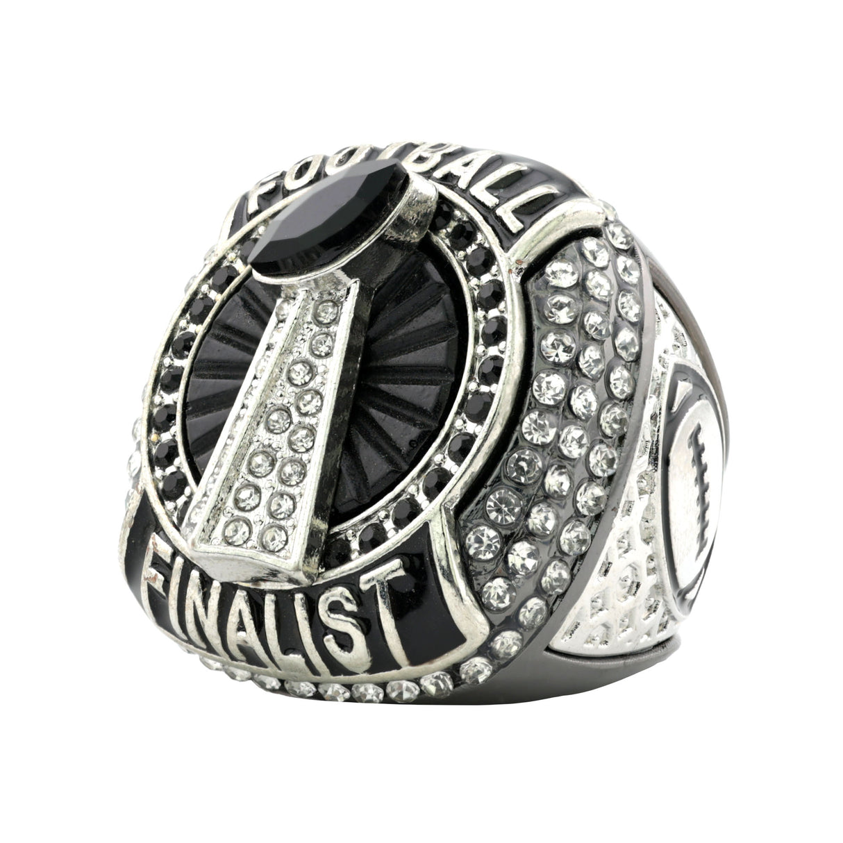 Football25 Gunmetal Finalist Ring