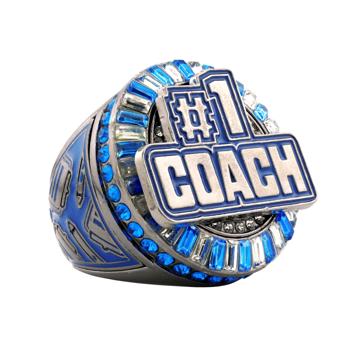 #1 Coach Gunmetal Ring