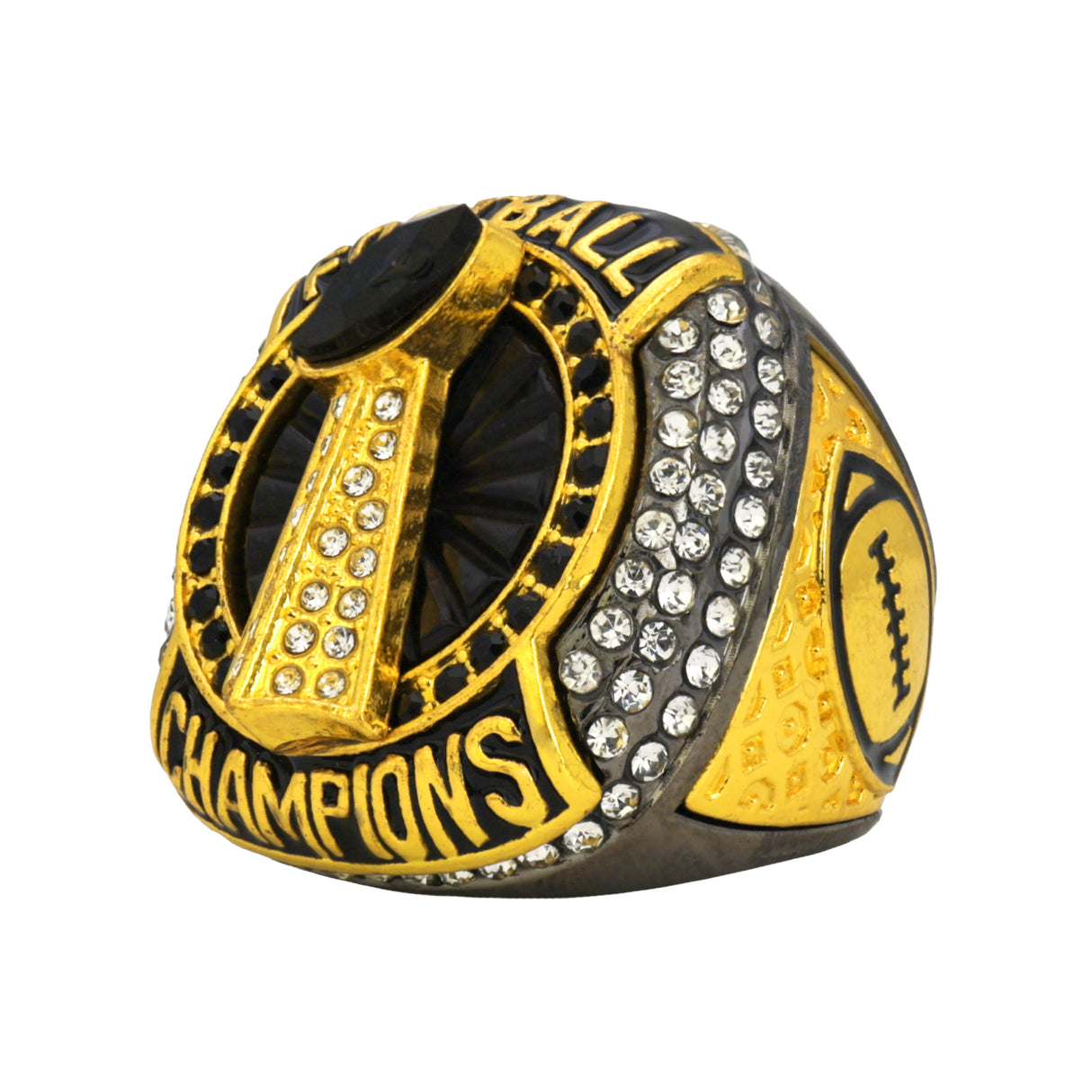 Football25 Gunmetal Champions Ring