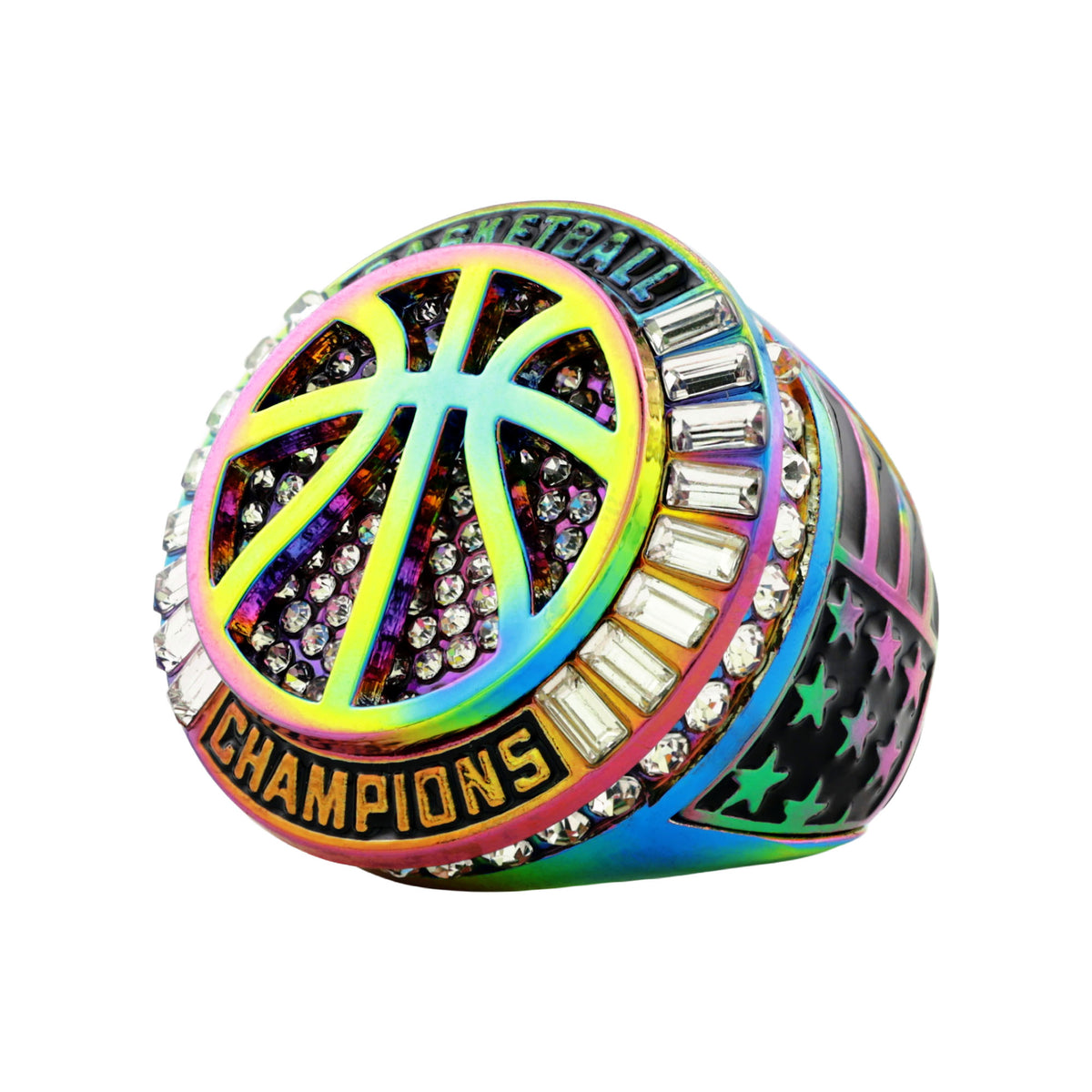 Basketball27B Iridescent Champions Ring