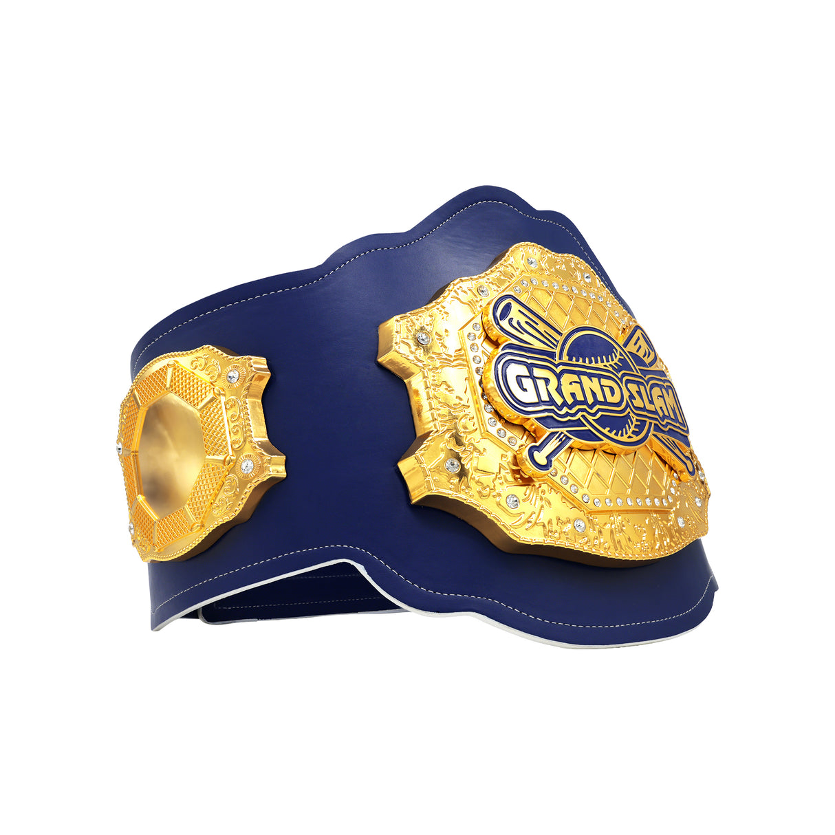 GS26 Belt Navy/Gold