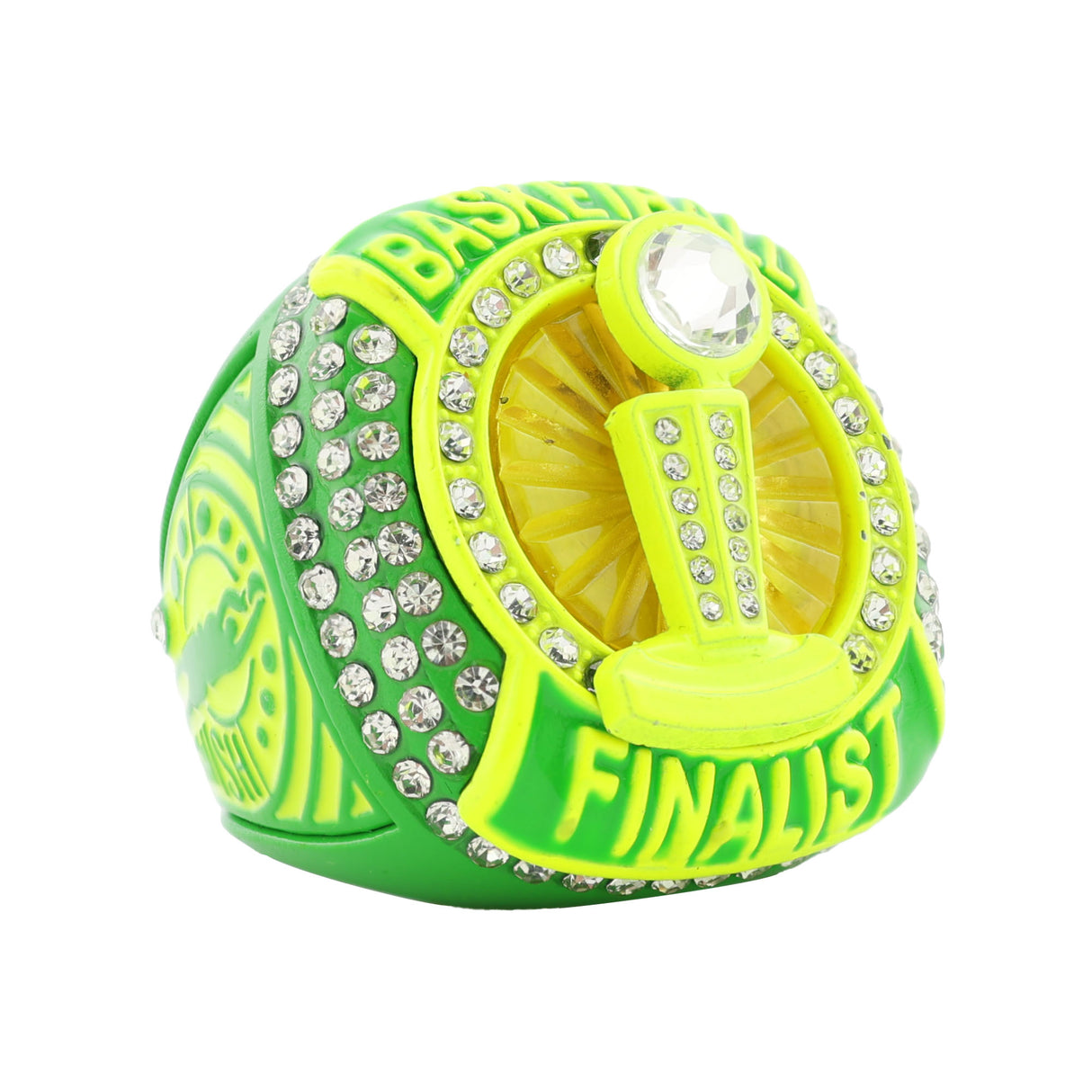 Basketball25 Lime Finalist Ring