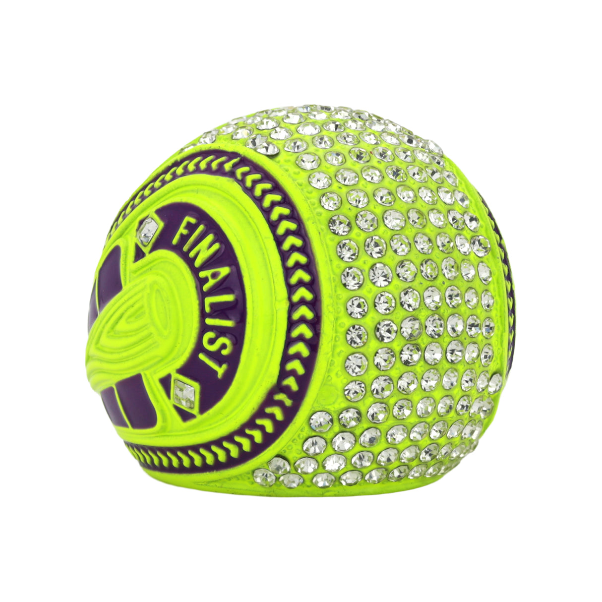 GEN26A Neon Yellow/Purple Finalist Ring