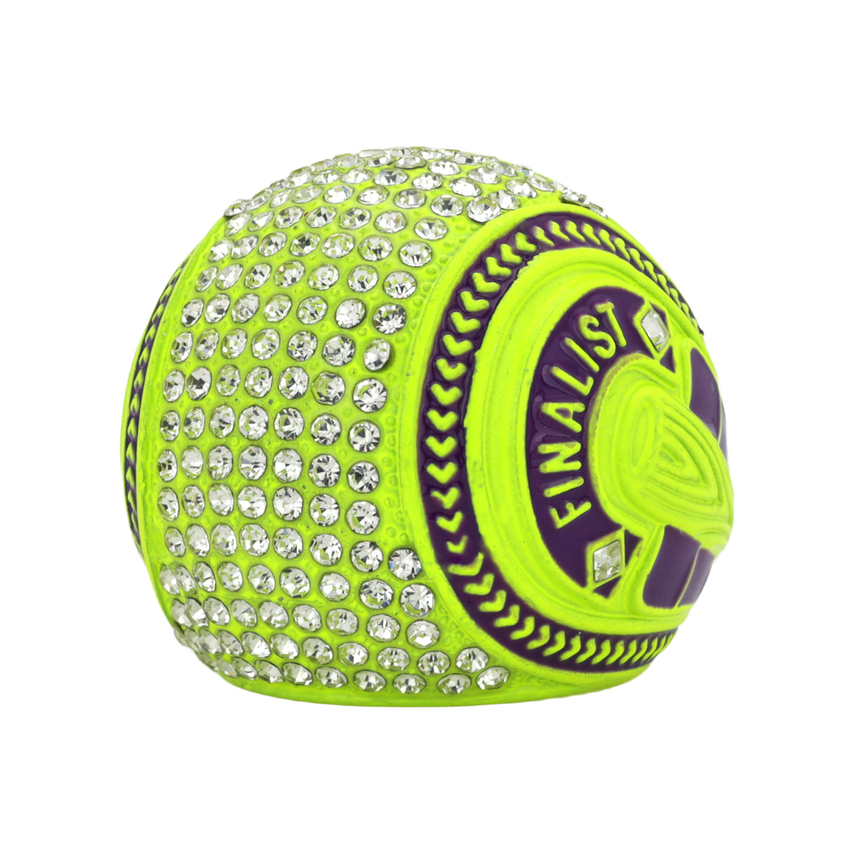 GEN26A Neon Yellow/Purple Finalist Ring