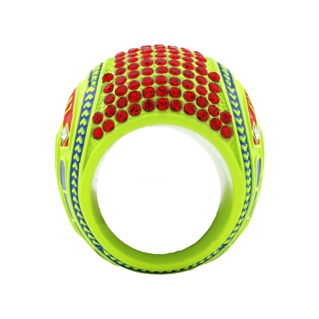 GEN26A Neon Yellow/Red/Blue Finalist Ring