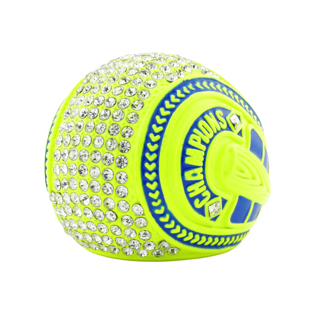 GEN26A Neon Yellow/Blue Champions Ring