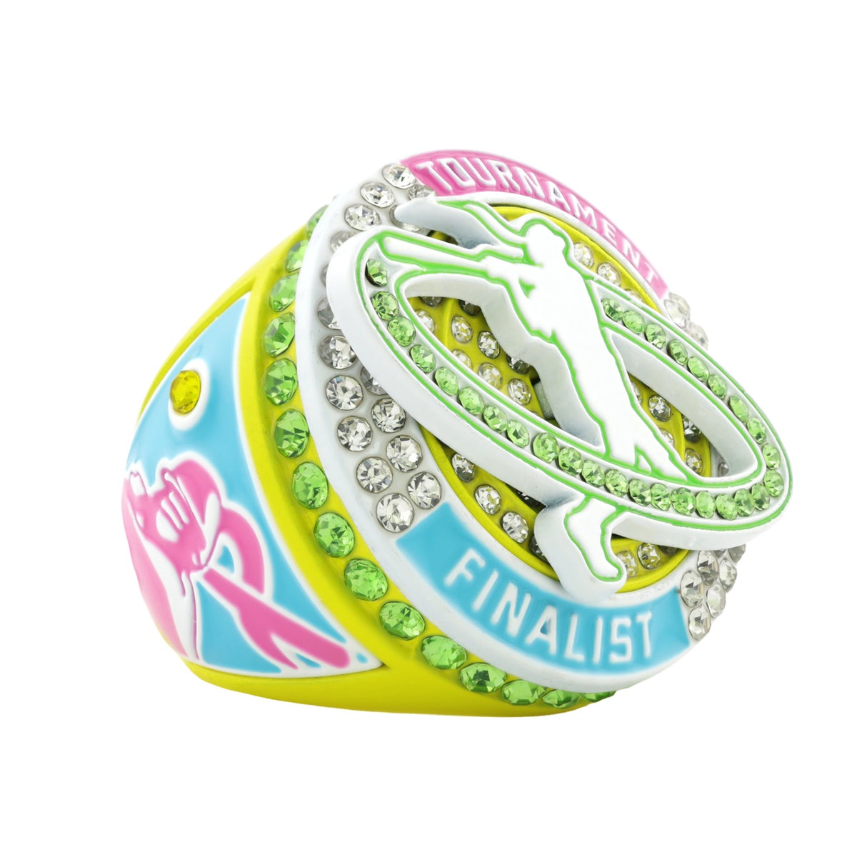 GEN26C Softball Whiteout Drip 2 Tournament Finalist Ring