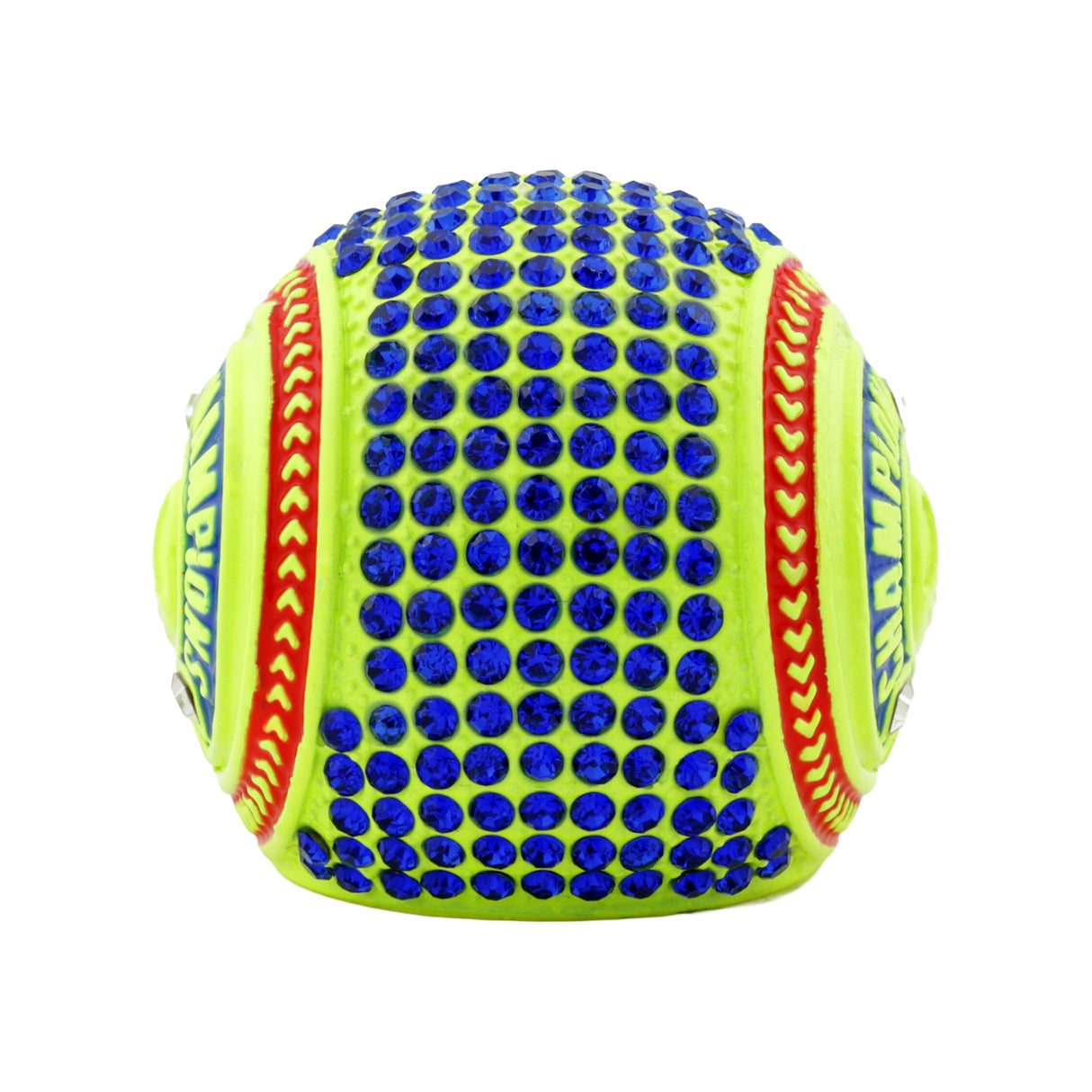 GEN26A Neon Yellow/Red/Blue Champions Ring