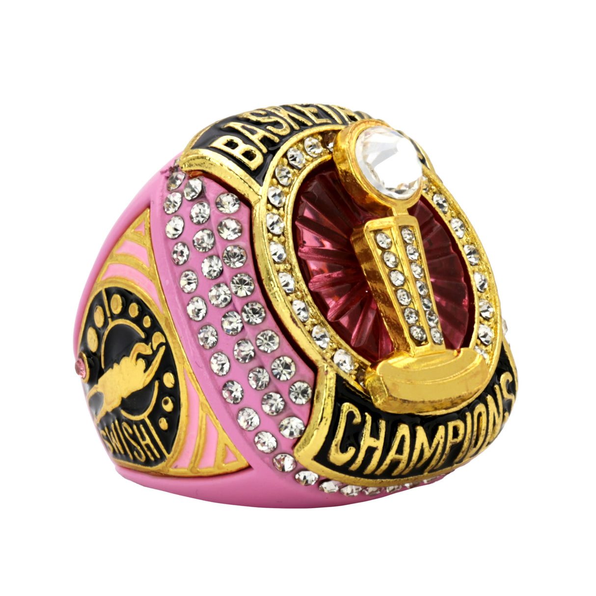 Basketball25 Baby Pink Champions Ring