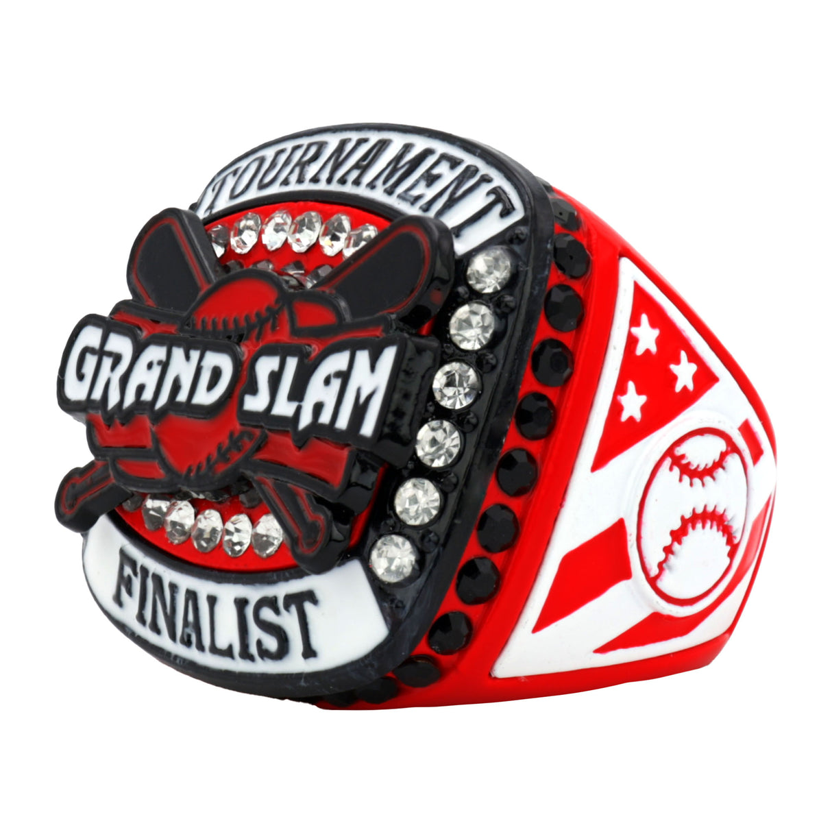 GS25 Neon Red Finalist Ring