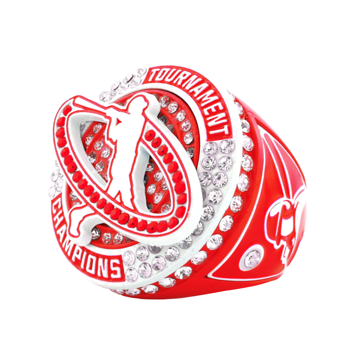 GEN26C Baseball Red&White Tournament Champions Ring