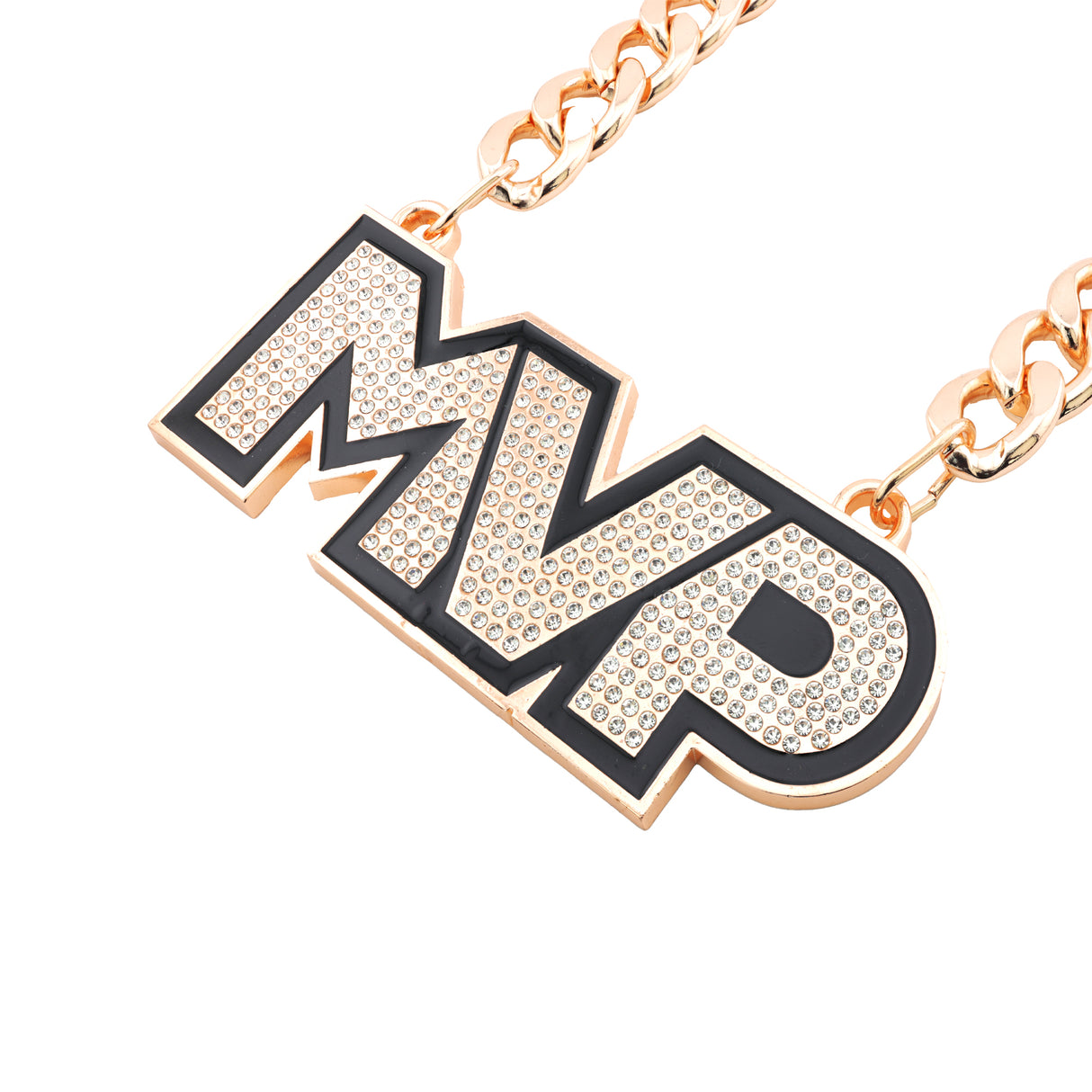 MVP26 Stone Chain Rose Gold/Clear